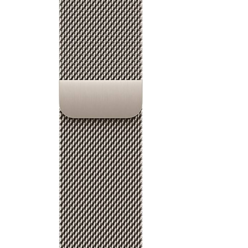 Silver Mesh Milanese Loop Apple Watch Band